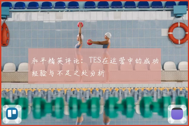和平精英评论:TES在运营中的成功经验与不足之处分析