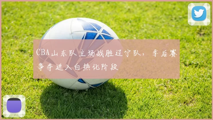 CBA山东队主场战胜辽宁队，季后赛争夺进入白热化阶段
